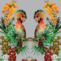 Панно Aura La Tapicera Jardin Vertical Silver WA192072 3,2×2,12