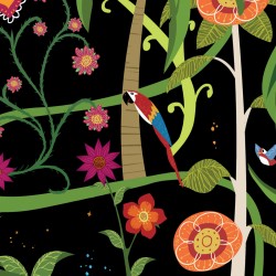 Панно Aura La Tapicera Fridas Garden Night WA192061 3,2×2,12