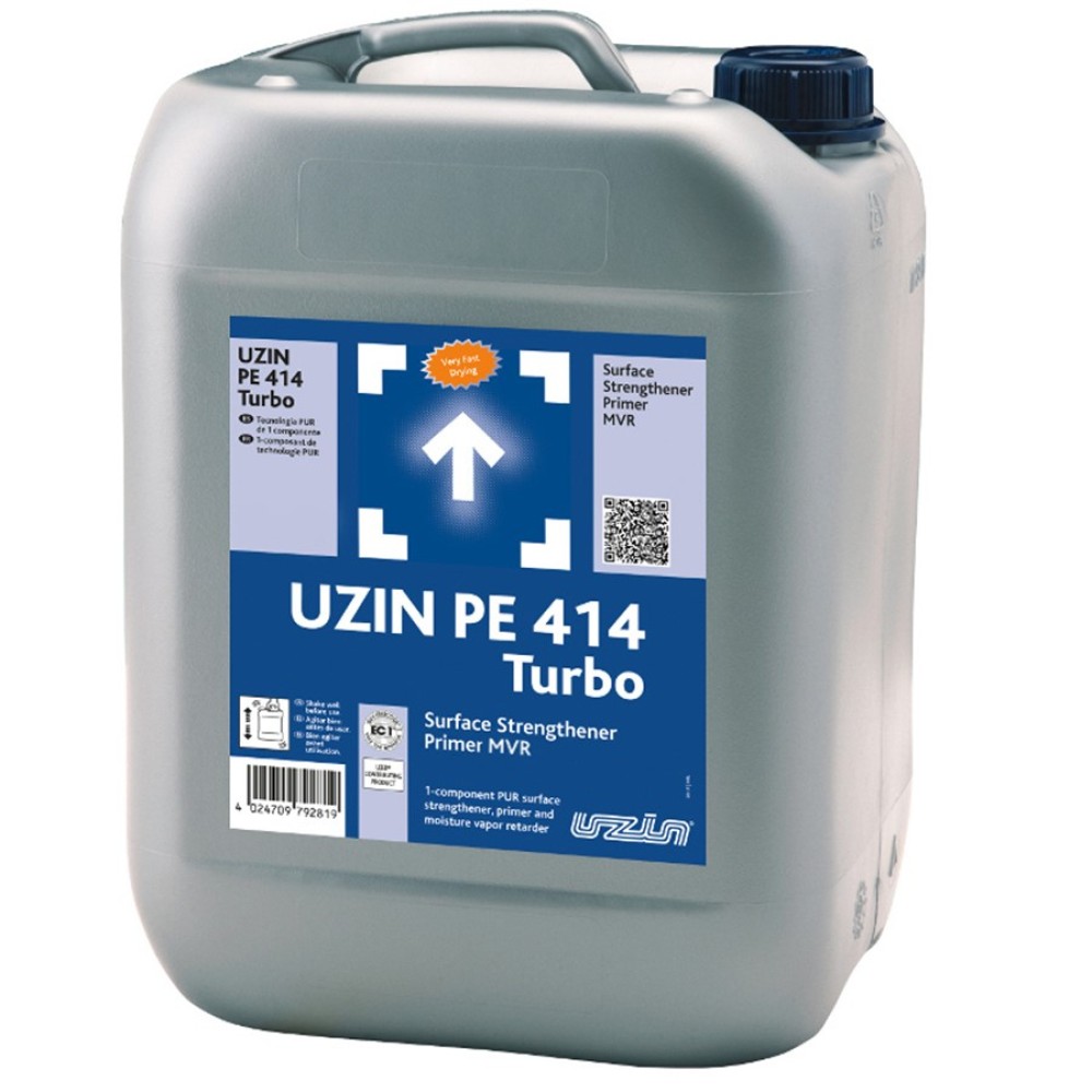 Грунтовка для паркета Uzin PE 414 Turbo 1gal полиуретановая 4,5 кг