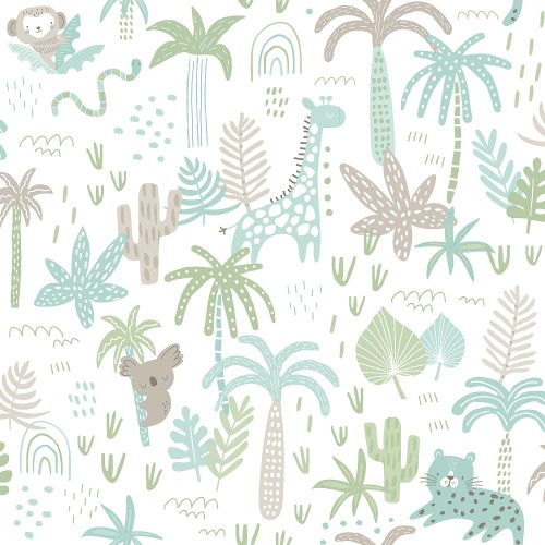 Обои Aura Pippo Safari 454-1 10,05×0,53