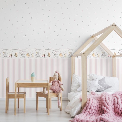 Обои Aura Pippo Little Parade 451-2 10,05×0,53