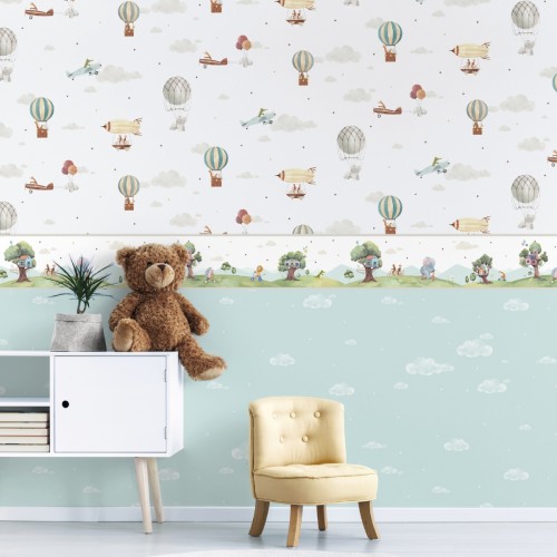 Бордюр Aura Pippo Cenefa Travel Friends 474-2 5×0,16