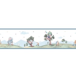 Бордюр Aura Pippo Cenefa Travel Friends 474-1 5×0,16