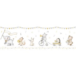 Бордюр Aura Pippo Cenefa Little Parade 473-1 5×0,16