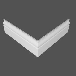 Плинтус МДФ под покраску Ликорн Р 3.100.16 2070×100×16