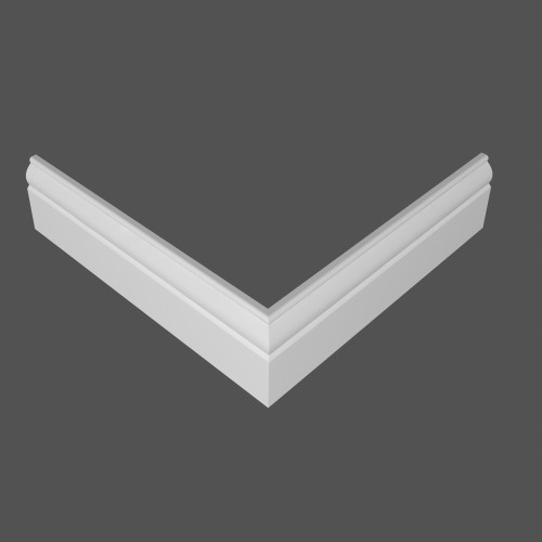 Плинтус МДФ под покраску Ликорн Р 4.80.16 2070×80×16 Плинтус МДФ под покраску Ликорн Р 4.80.16 2070×80×16