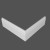 Плинтус МДФ под покраску Ликорн Р 4.100.16 фигурный 2070×100×16
