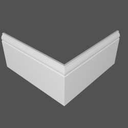 Плинтус МДФ под покраску Ликорн Р 4.150.16 2070×150×16