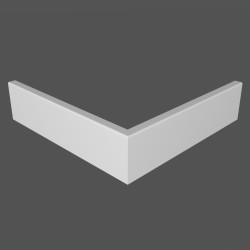 Плинтус МДФ под покраску Ликорн Р 6.80.16 2070×80×16