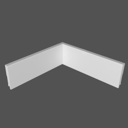 Плинтус МДФ под покраску Ликорн Р 6.100.16 прямой 2070×100×16