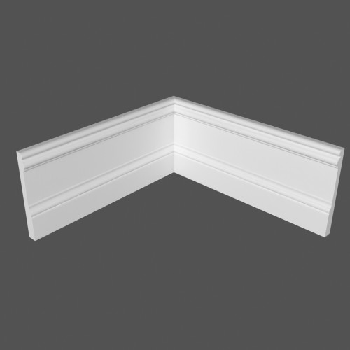 Плинтус МДФ под покраску Ликорн Р 15.134.16 2070×134×16 Плинтус МДФ под покраску Ликорн Р 15.134.16 2070×134×16