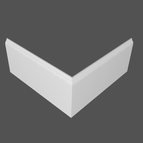 Плинтус МДФ под покраску Ликорн Р 18.133.12 2070×133×12 Плинтус МДФ под покраску Ликорн Р 18.133.12 2070×133×12