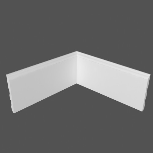 Плинтус МДФ под покраску Ликорн Р 18.133.12 2070×133×12 Плинтус МДФ под покраску Ликорн Р 18.133.12 2070×133×12