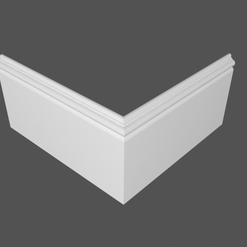 Плинтус МДФ под покраску Ликорн Р 21.165.16 2070×165×16 Плинтус МДФ под покраску Ликорн Р 21.165.16 2070×165×16