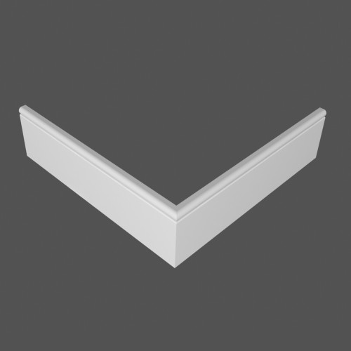 Плинтус МДФ под покраску Ликорн Р 22.82.12 2070×82×12 Плинтус МДФ под покраску Ликорн Р 22.82.12 2070×82×12