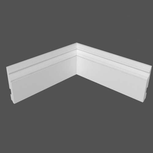 Плинтус МДФ под покраску Ликорн Р 24.127.16 2070×127×16 Плинтус МДФ под покраску Ликорн Р 24.127.16 2070×127×16