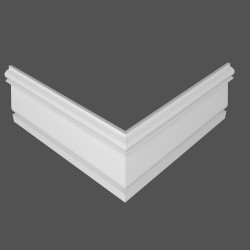 Плинтус МДФ под покраску Ликорн Р 25.127.18 2070×127×18