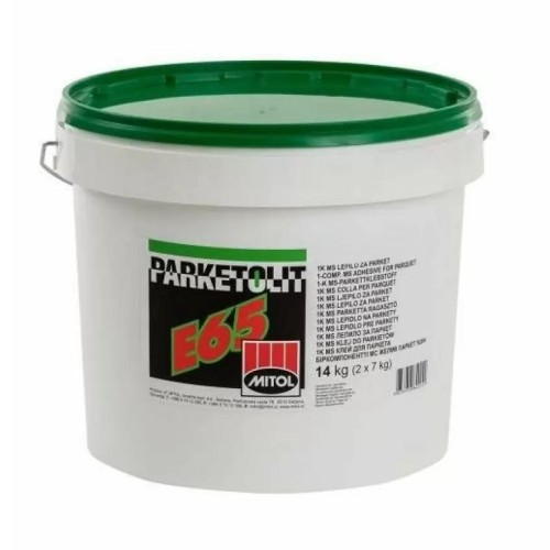 Клей для паркета Mitol Parketolit E65 тиксотропный силановый 14 кг