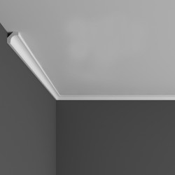 Потолочный плинтус под покраску Ликорн K2.33.12 2070×24×24