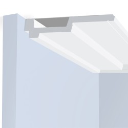 Потолочный плинтус под покраску Hiwood A170V1 2000×170×36