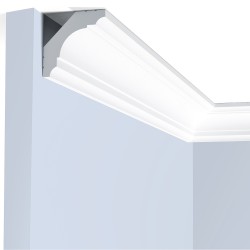 Потолочный плинтус под покраску Hiwood A53 2000×37,7×37,7