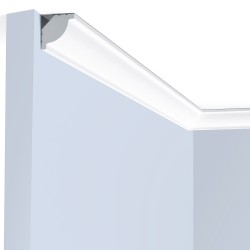 Потолочный плинтус под покраску Hiwood CI20V2 2000×20×20