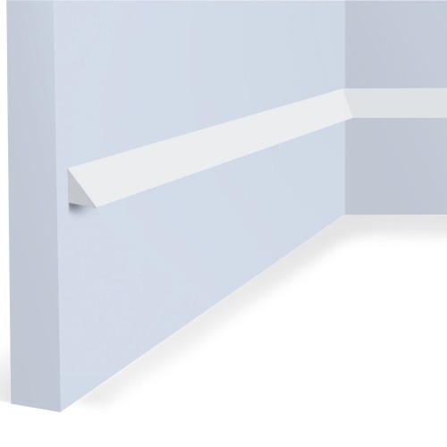 Молдинг из полистирола под покраску Hiwood TR10 2000×10×10