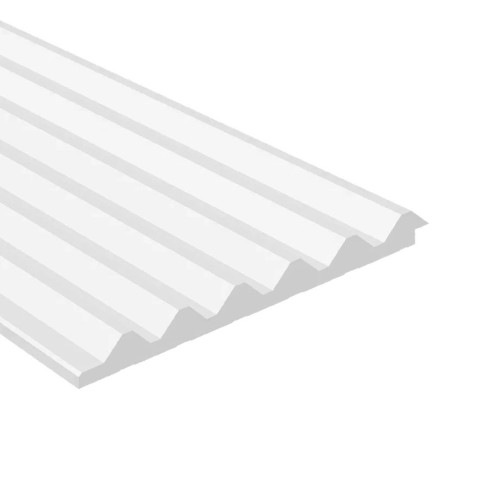 Стеновая панель из полистирола под покраску Hiwood LV136 NP 2700×120×12