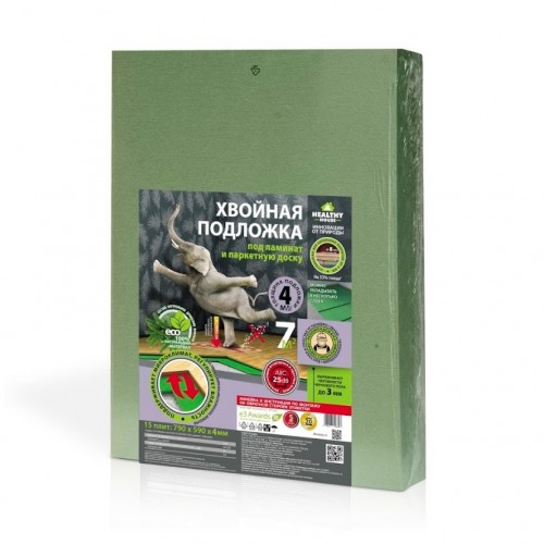 Хвойная подложка Steico 4 мм