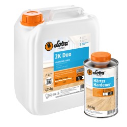 Лак для паркета Loba 2K DUO глянцевый 5 кг
