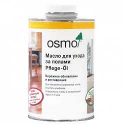 Масло для ухода за полами Osmo Pflege-Ol 3079 Бесцветное матовое 1 л