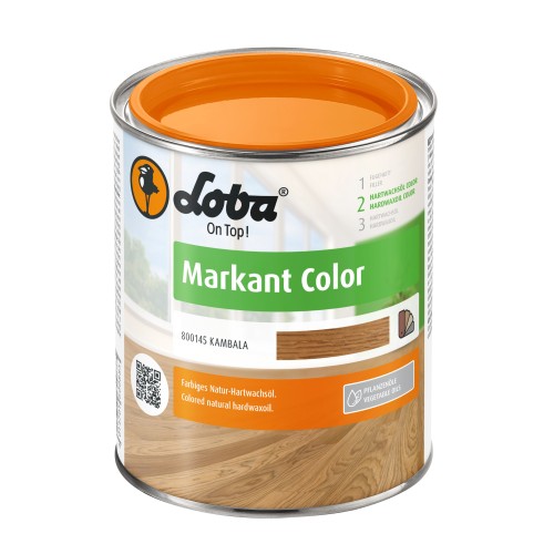Цветное масло с твердым воском Lobasol Markant Color камбала 0,75 л