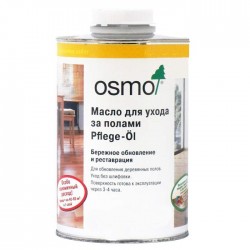 Масло для ухода за полами Osmo Pflege-Ol 3079 Бесцветное матовое 2,5 л