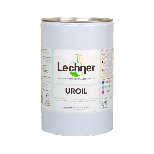 Лак для паркета Lechner Uroil алкидно-уретановый глянцевый 5 л