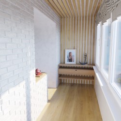 Рейка декоративная Modern Decor дуб без покрытия 4-х сторонняя 2800×40×40