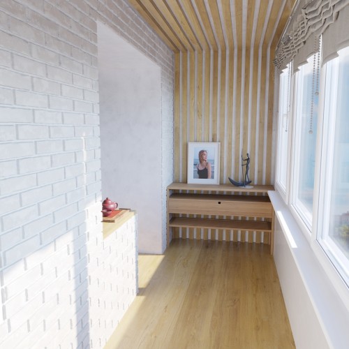 Рейка декоративная Modern Decor дуб без покрытия 4-х сторонняя 2800×40×40