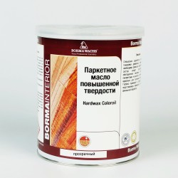 Бесцветное масло для пола Borma Hardwax Coloroil повышенной твердости 4992.1 1 л