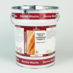 Белое масло для пола Borma Hardwax Coloroil повышенной твердости 4992B.5 5 л