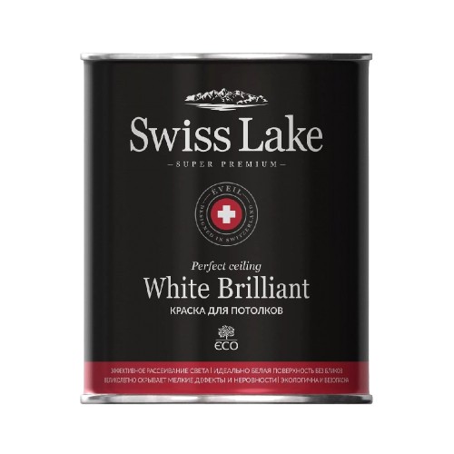 Краска Swiss Lake White Brilliant 2.7 л Краска Swiss Lake White Brilliant 2.7 л