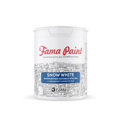 Краска Fama Paint Snow White 0,9 л