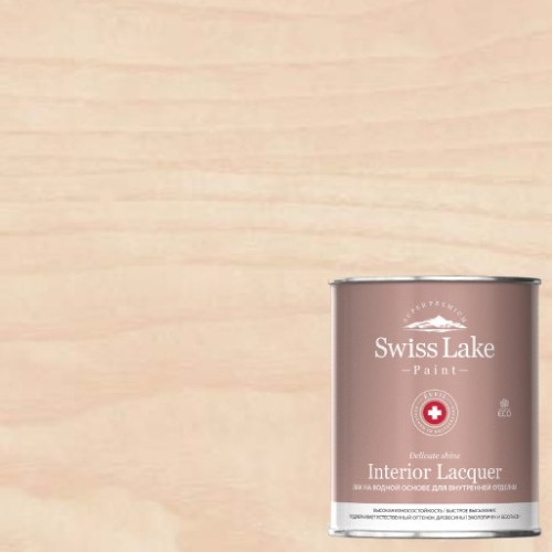 Лак интерьерный Swiss Lake Interior Lacquer Chalet Crans-Montana CR 001 матовый 0,9 л Лак интерьерный Swiss Lake Interior Lacquer Chalet Crans-Montana CR 001 матовый 0,9 л