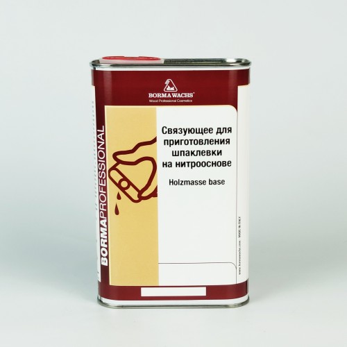 Шпатлевка для паркета Borma Holzmasse base 0052 1 л Шпатлевка для паркета Borma Holzmasse base 0052 1 л