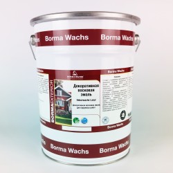 Эмаль восковая для дерева Borma Dekorwachs Lasur 3330RF-DEC 125 Дикий мак 5 л