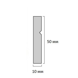 Плинтус МДФ под покраску Madest Decor 3205810 2400×58×10