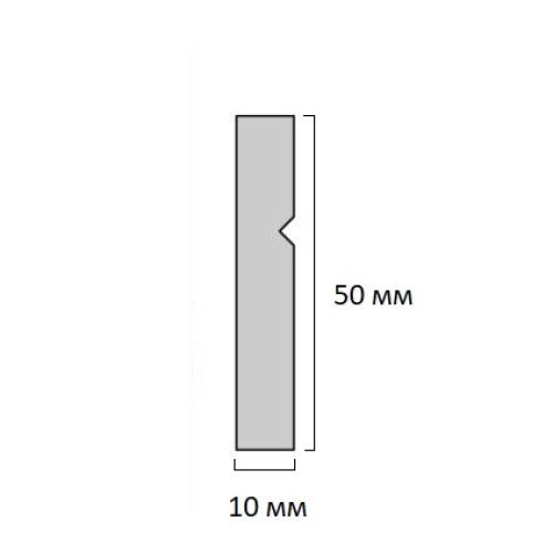 Плинтус МДФ под покраску Madest Decor 3205810 2400×58×10 Плинтус МДФ под покраску Madest Decor 3205810 2400×58×10