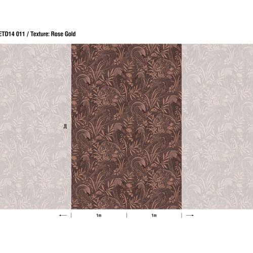 Панно Loymina Etude vol. II Only You Rose Gold ETD14 011 3×2