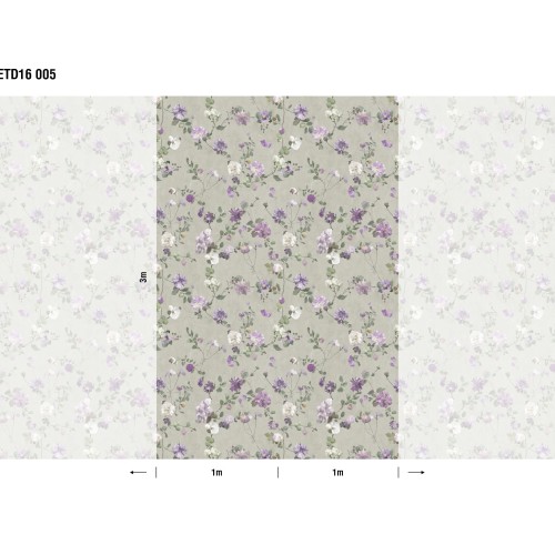 Панно Loymina Etude vol. II Flower Rain ETD16 005 3×2