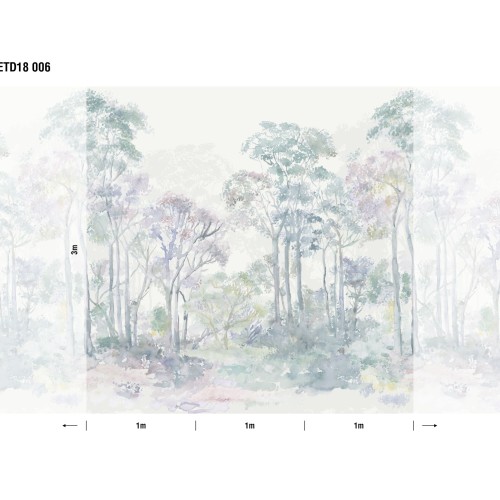 Панно Loymina Etude vol. II Aquarelle ETD18 006 3×3