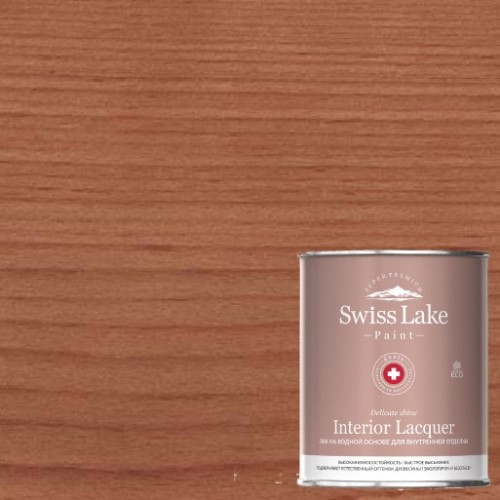 Лак интерьерный Swiss Lake Interior Lacquer Chalet Gstaad CR 006 глянцевый 0,9 л Лак интерьерный Swiss Lake Interior Lacquer Chalet Gstaad CR 006 глянцевый 0,9 л