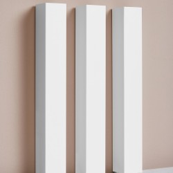 Фальш балка декоративная Art Line белая матовая 2800×40×40